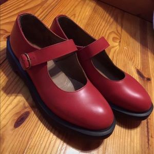 Red Indica Mary Jane Dr. Martens, UK9/US11W